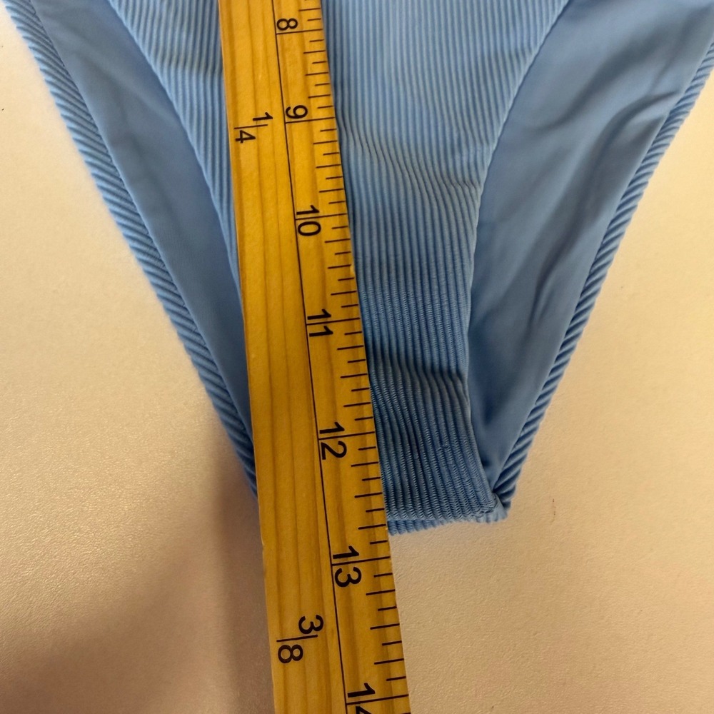 Beach‎ Riot Heidi Bikini Bottom in Daydreamer Size L NEW High Waist Ribbed - Picture 6 of 7